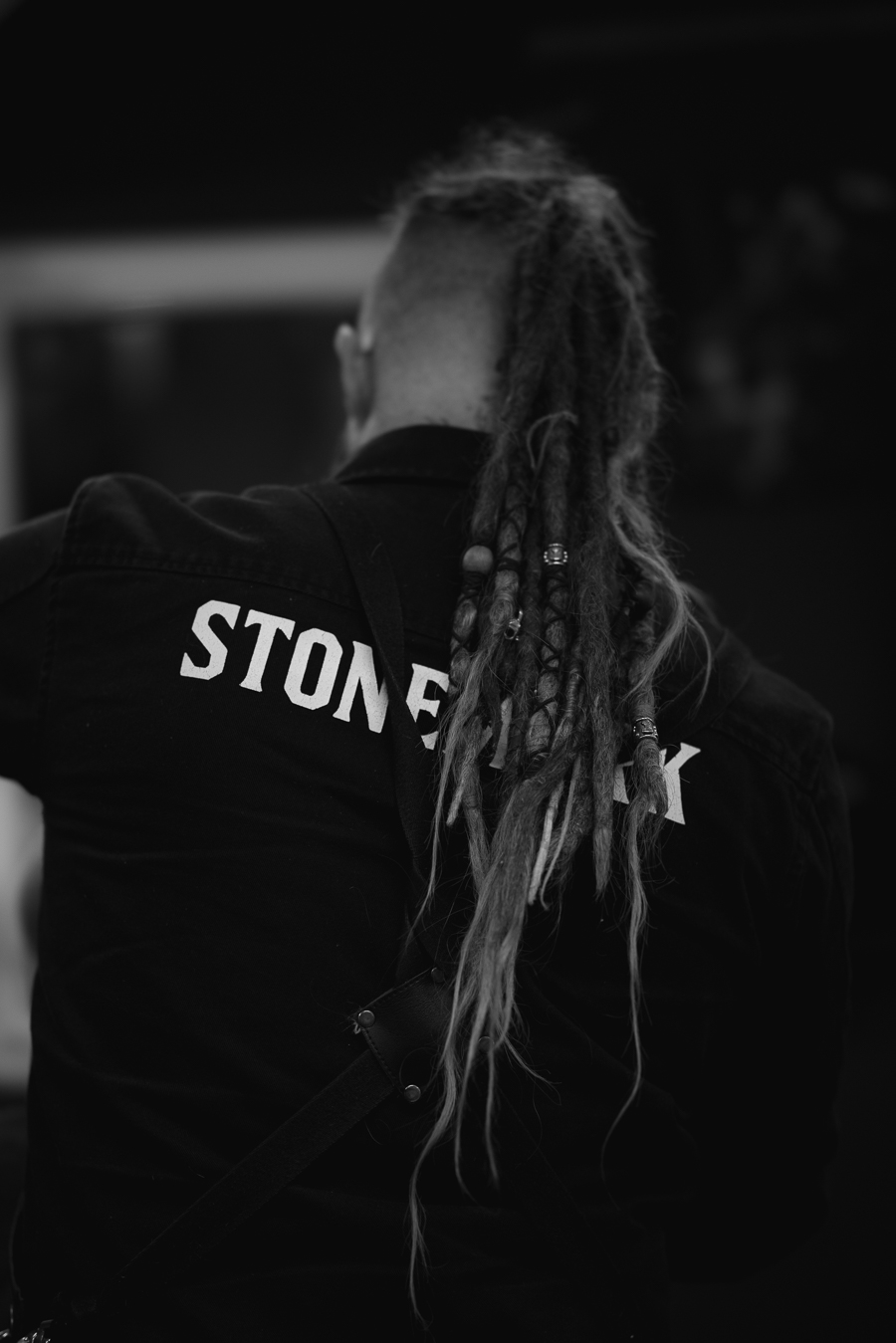 Ole Magnus Mad Vikings barbershop portrettintervju viking barber svart/hvitt foto