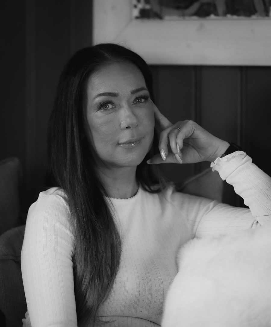 Heidi Aastad portrettbilde kunstner prosjekt narko portrettintervju svart/hvitt bilde