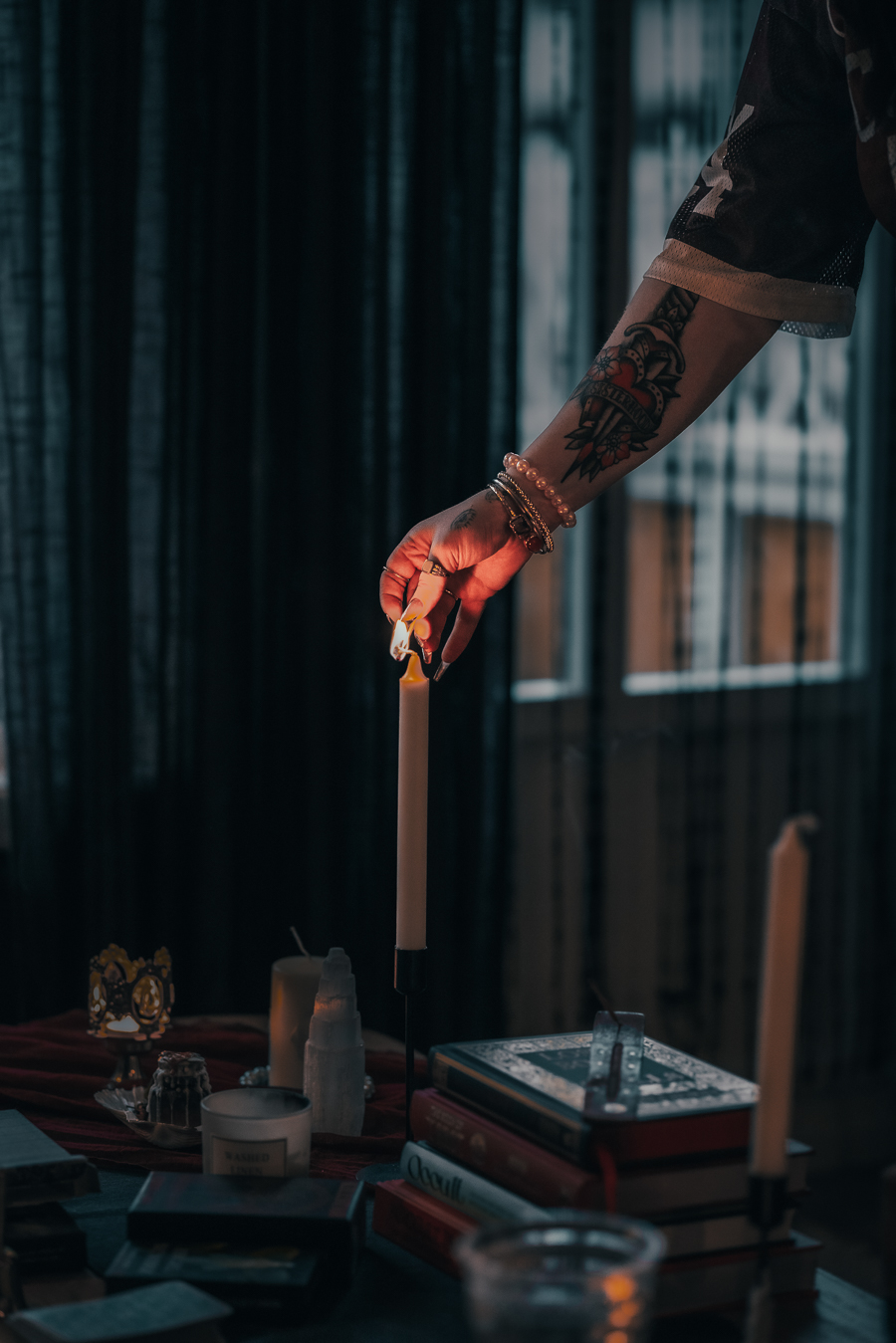 Sunny Amalie Heks Portrettintervju Spirituell Portrettbilder