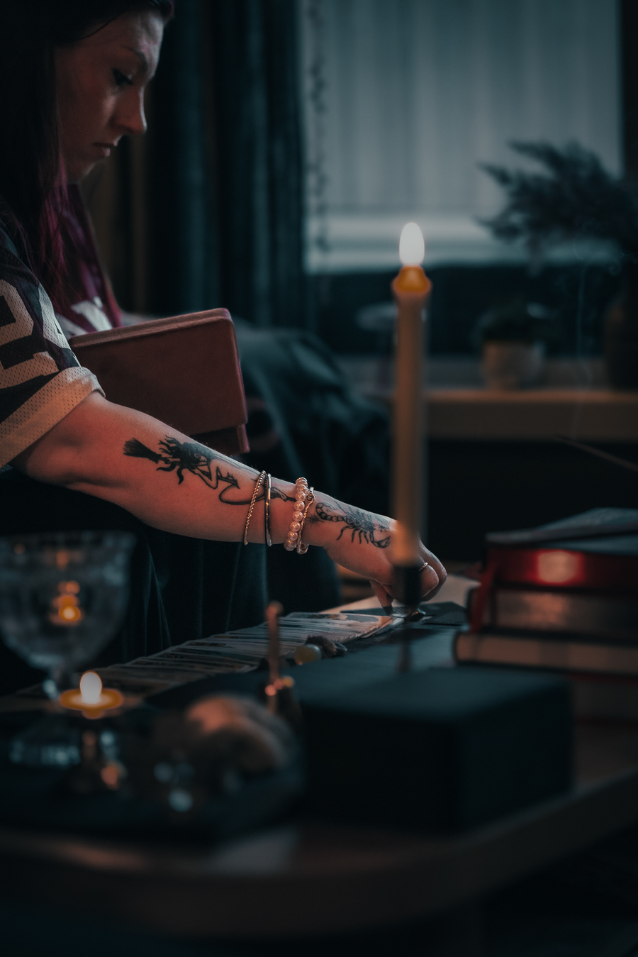 Sunny Amalie Heks Portrettintervju Spirituell Portrettbilder