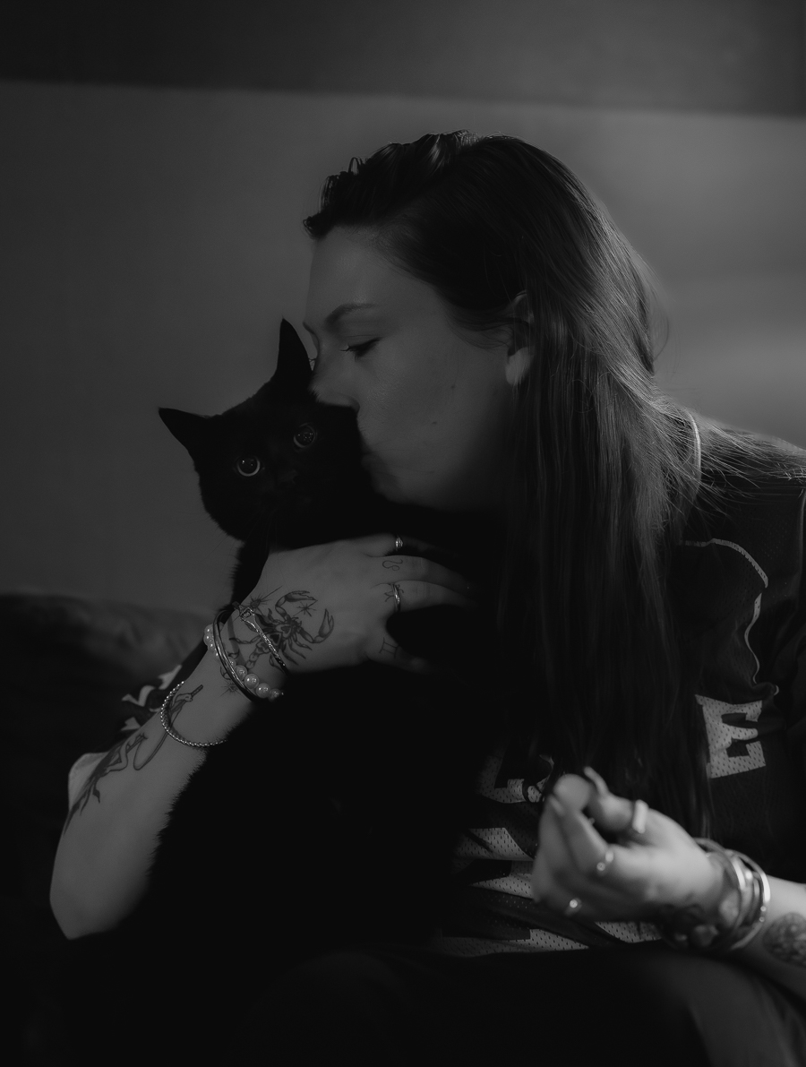 Sunny Amalie Heks Portrettintervju Spirituell Portrettbilder